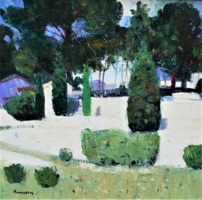 JOHN KINGSLEY - terraced gardens, cassis